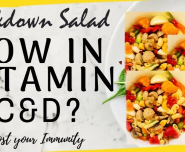 Lockdown Salad to Boost your Immune System | Rich in Vitamin C & D