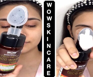 VITAMIN-C  SKINCARE RANGE FROM WOW SKINCARE  || SIMRAN KAUR ||