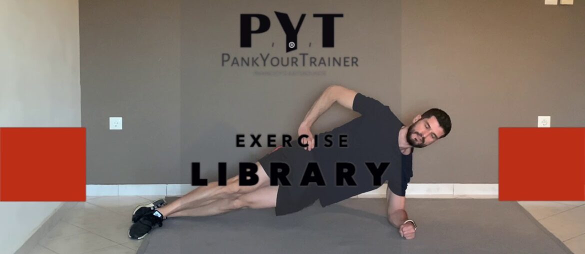 Forearm Side Plank Crunches Bodyweight PYT