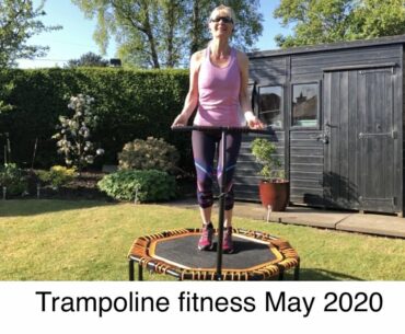 Fitness trampoline outdoor workout 7 May 20