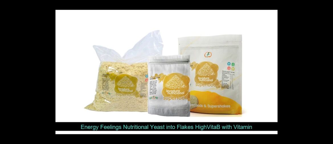 Energy Feelings Nutritional Yeast into Flakes HighVitaB with Vitamin B12 Vegan Gluten free 1 Kg XX