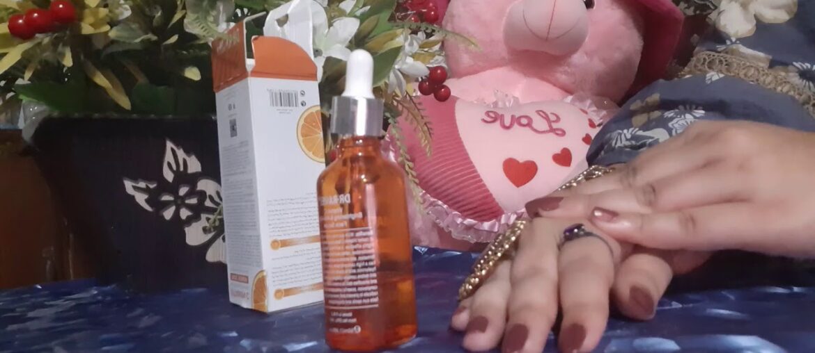 Vitamin C Serum for Brightening,Skin Darkness,Dullnes.....Honest review of Dr. Rasheel Serum