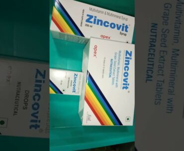 Zincovit  Uses, Side Effects, Composition and Dosag..etc