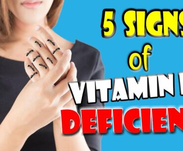 5 Signs of Lacking Vitamin B12