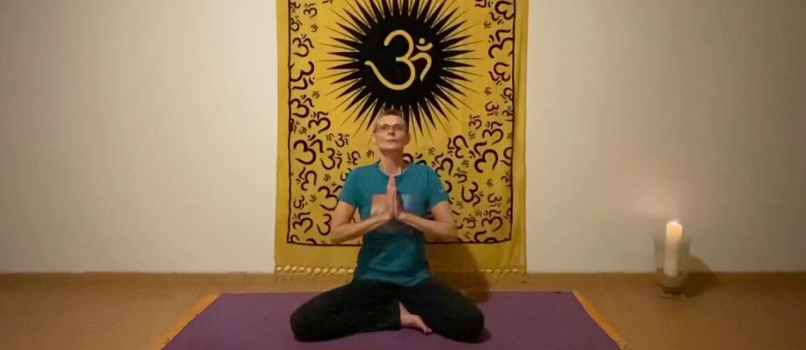 Yogaübung  - für das Stirnchakra