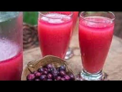 Falsa juice recipe (Grewia Asiatica)| Falsay Ka Sharbat Ramazan Special, فالسے کا شربت |  by HYN