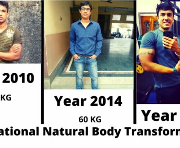 Motivational Natural Body Transformation| Skinny to Muscular | Don't Miss The END