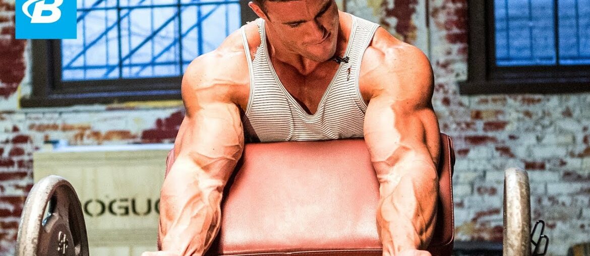 Calum Von Moger's Old School Bodybuilding Arms Workout | Armed and Ready