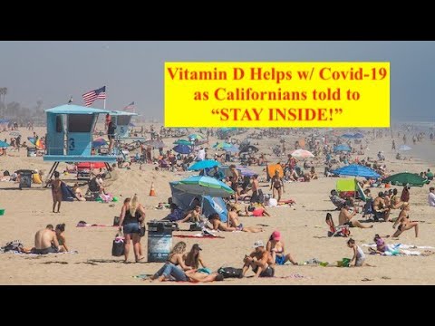 ALERT! New Study on Vitamin D & COVID Mortality Rates...DUH! (Bix Weir)