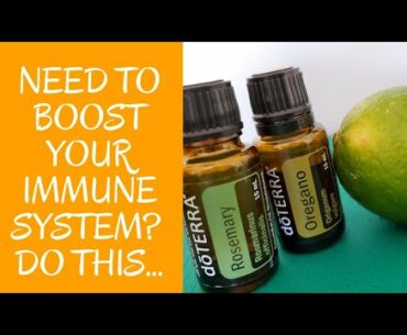 doTERRA Oregano & Rosemary Limeade essential oil to maintain your immune system & alkalize your body