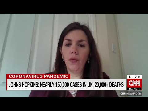 Nisreen Alwan on CNN speaking about Covid-19 immunity