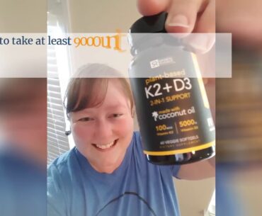 Review Vitamin K2 + D3 with Organic Coconut Oil for Better Absorption  2-in-1 Support for Your...