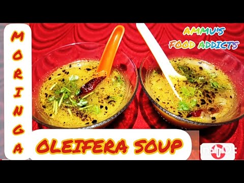 Murungai keerai soup| Moringa oleifera soup| healthy soup| iron and vitamins rich food