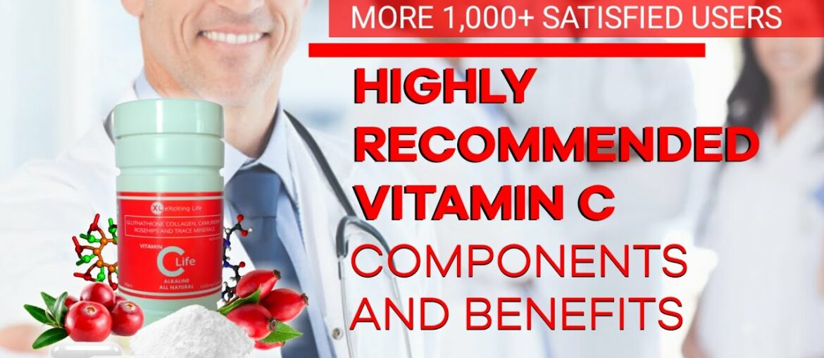 HIGHLY RECOMMENDED VITAMIN C | COMPONENTS AND BENEFITS | ALKALINE VITAMIN C + GLUTATHIONE + COLLAGEN