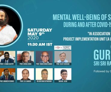 Mental Well-being Of Students During & After COVID-19 Outbreak - Conversation with Gurudev