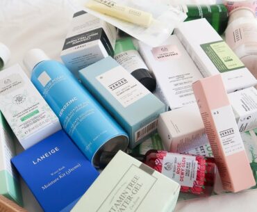 Huge Skincare Haul | YesStyle, Cult Beauty, Look Fantastic, The Body Shop