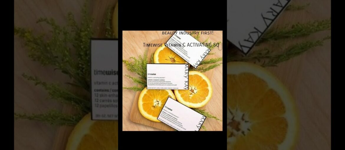 Timewise Vitamin C Activating Squares are the bomb!