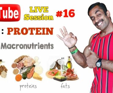 Protein For Weight & Fat Loss || Live Session #16 || Kannada