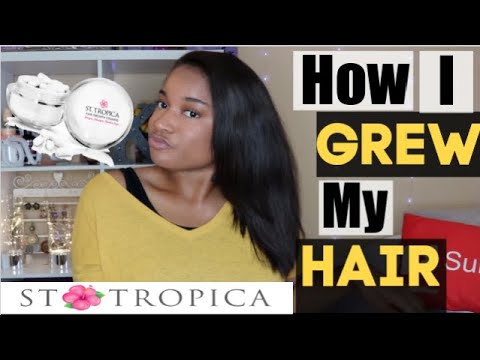 How I Grew My Hair with St. Tropica Hair Growth Vitamins