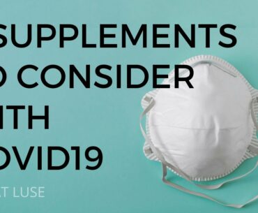 3 Supplements To Consider for Coronavirus Protection | Covid19 Defense! DR PAT LUSE