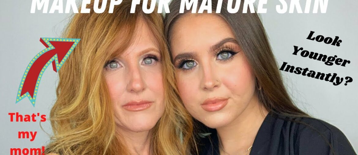 MOTHER'S DAY SPECIAL GLAM | Makeup For Mature Skin | Sierra Cooley