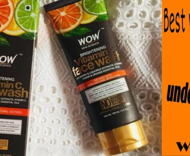 Best vitamin c facewash| improves complexion | dont dry out the skin