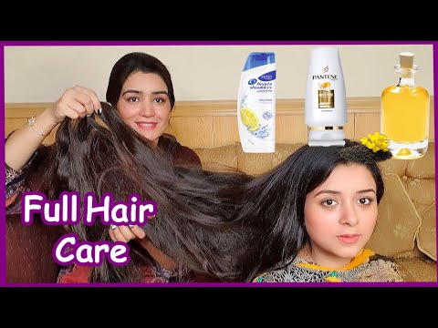 My Daughter's Full Hair Care Routine, Shampoo, Conditioner, Hair Oil & Beauty Drink Etc