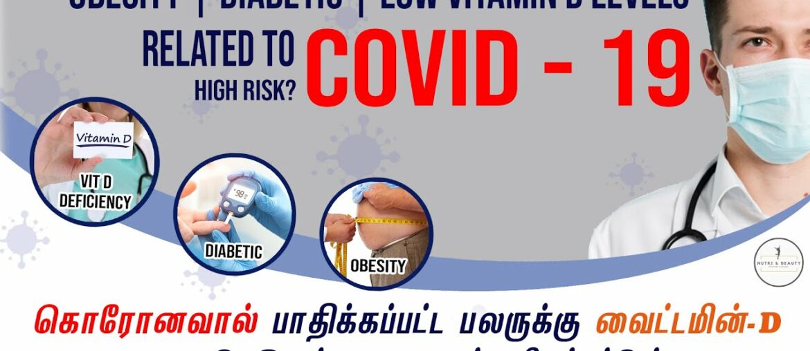 Low Vitamin D level related to Covid19 High Risk | Nutri & Beauty Channel