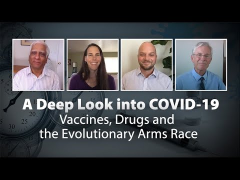 A Deep Look into COVID-19: Vaccines, Drugs and the Evolutionary Arms Race