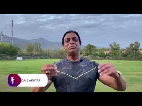 Shoaib Akhtar message about corona virus and increase immune system.. COVID19