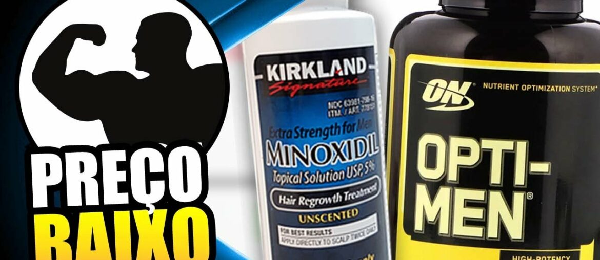 Sameday Supplements, um site barato para Minoxidil Kirkland e Opti-Men?