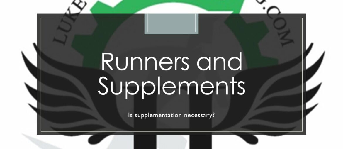 Runners and Supplements