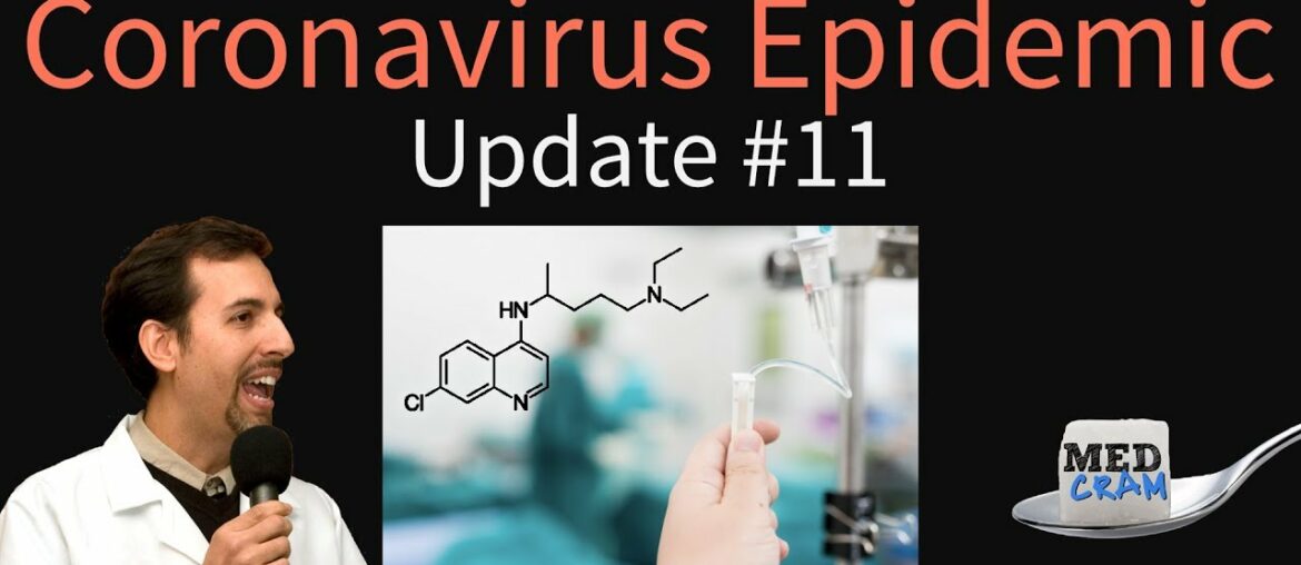 Coronavirus Epidemic Update 11: Antiviral Drugs, Treatment Trials for nCoV (Remdesivir, Chloroquine)