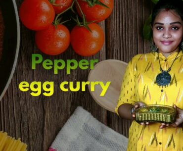 Chamusai Kitchen's #Episode 5 restaurant  style/ pepper egg curry / COVID19 STAY HOME/STAY SAFE.