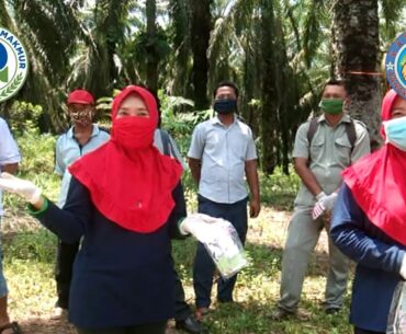 Pangkalan Makmur Kec. Dayun Kab. Siak  Bersatu Siaga Covid19 Bersatu Memutus Matarantai Covid19