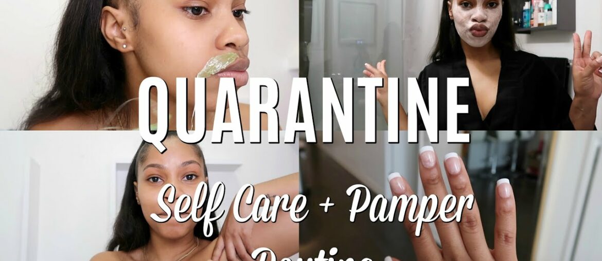 PAMPER & BEAUTY MAINTENANCE ROUTINE QUARANTINE EDITION! | Dana Alexia