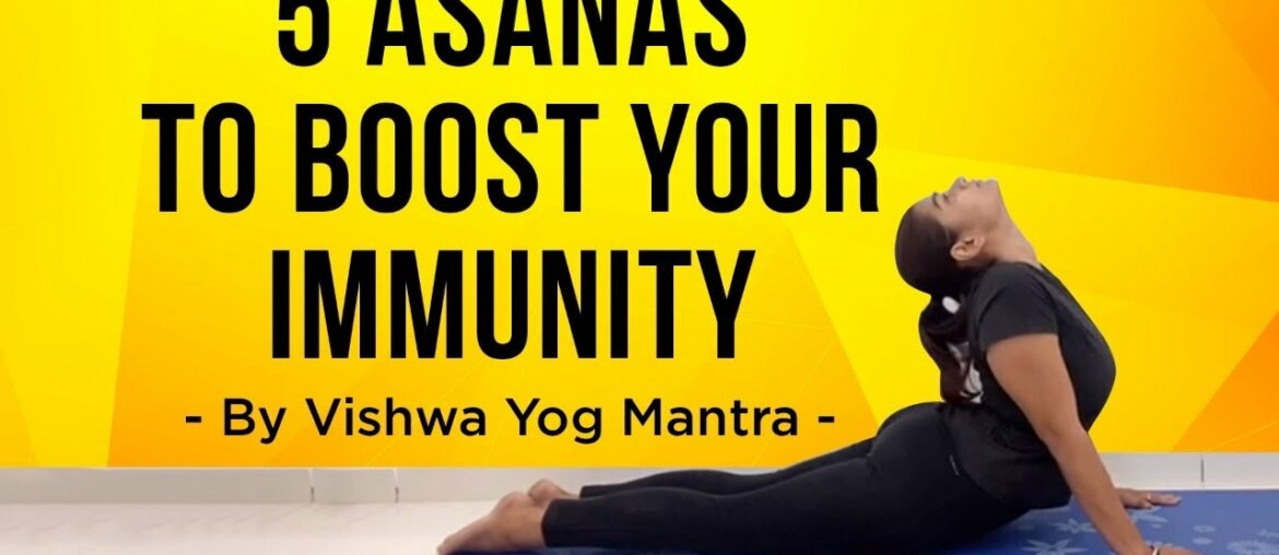 5 asanas to boost your immunity. #stayhome #withme #Covid19