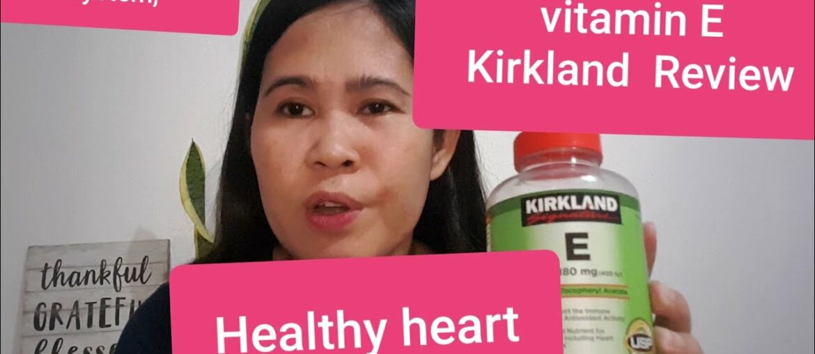 Anti AGING,BENEFITS OF Vitamin E 400 IU KIRKLAND REVIEW#ANTI OXIDANT