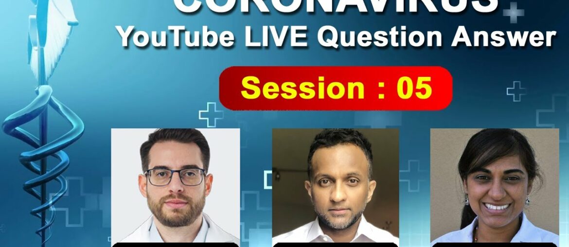 Coronavirus Live Question Answer (5) - Dr. Mike Hansen (Pulmonologist) & Dr. Yo (Anesthesiologist)