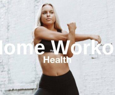HEALTH HOME WORKOUT - FULL BODY // Minimal Equipment | Follow Along