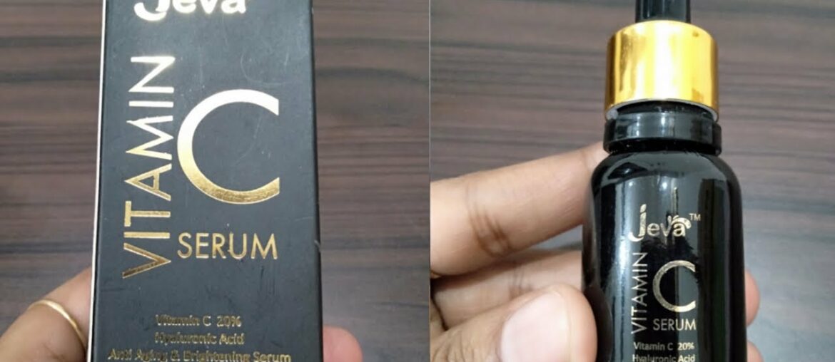 Jeva Vitamin C Serum|| AFFORDABLE VITAMIN C SERUM|| Honest Review