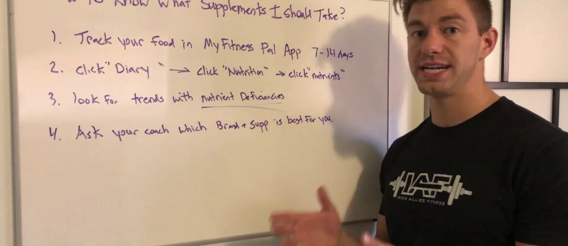 How To Know What Supplements You Should Take Iron Allies Fitness