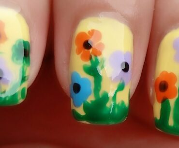 Summer Nail Art 2020 !! Flowers Nail Art By Girls Korner Club