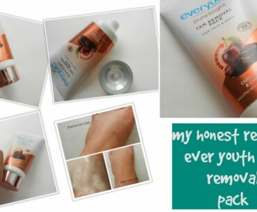 #everyuth #tanremoval #beauty my honesr review everyuth tan removal pack