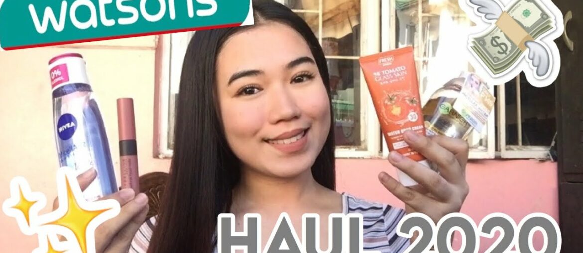 WATSONS HAUL 2020 (skincare, bodycare, vitamins) | it’s Aly