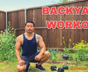 BACKYARD Workout Routine | Full Body Workout