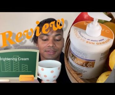 Advanced Clinicals Vitamin C cream| Review!!!