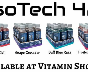 IsoTech 42 Frosted Fruit Punch Review and Taste Test | Avaliable at Vitamin Shoppe