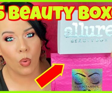 Holy Sh*t! How Much?! MAY ALLURE BEAUTY BOX 2020 & GLITZ GLAM BOX 2020 Unboxing