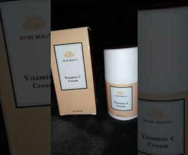 Joyal Beauty Vitamin C Cream - The key to collagen production and getting youthful and plump skin